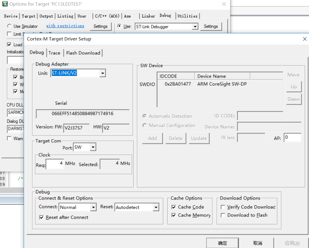 Not a genuine ST Device! 芯片顶着stm32丝印的“stm32F103c8”遇到下载问题的解决办法-CSDN博客