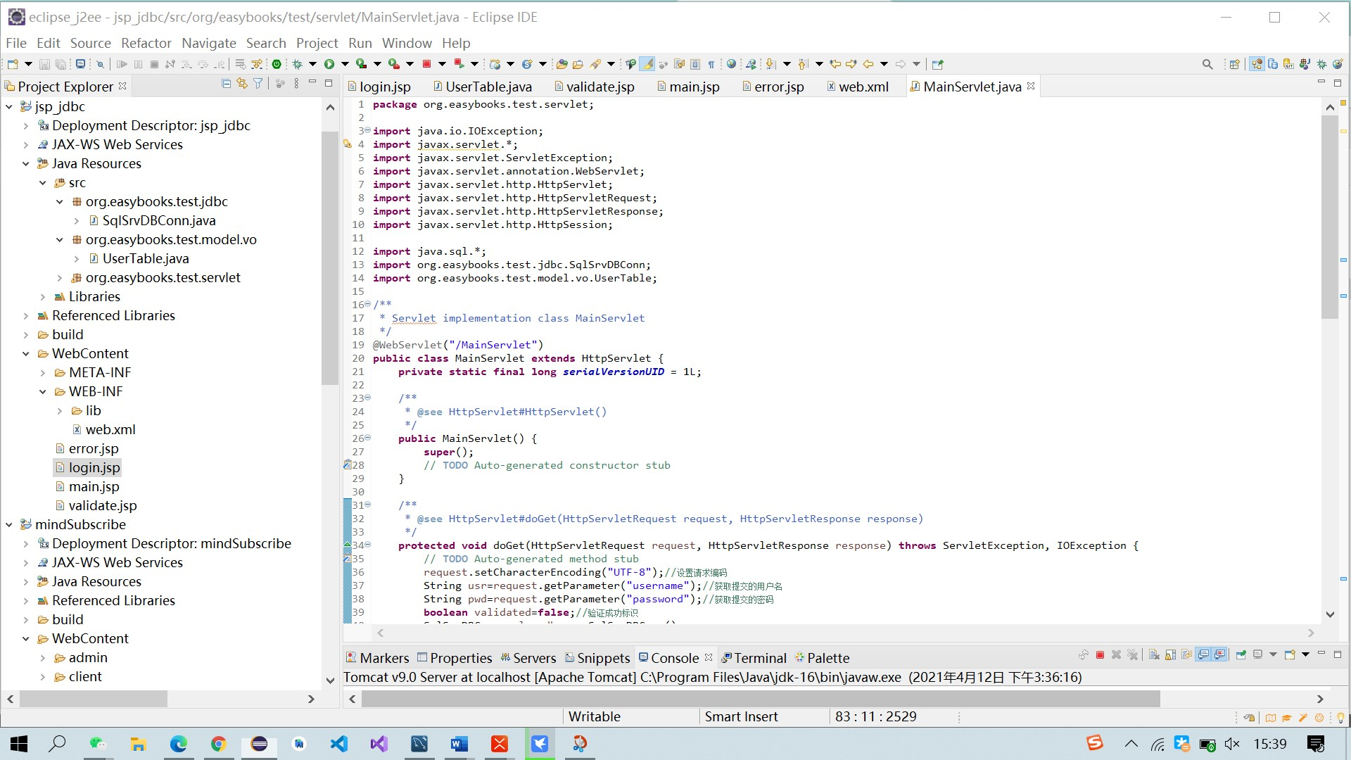 JavaEE Servlet javaee-servlet