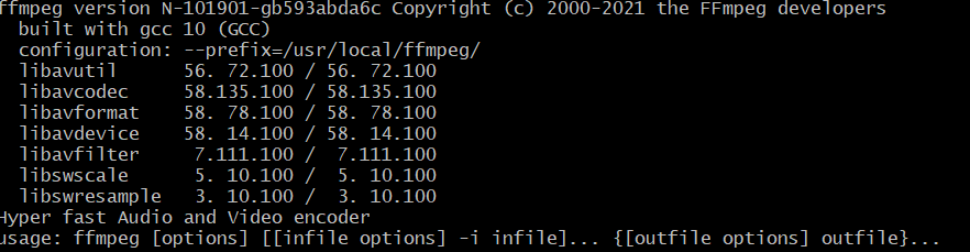 cygwin ffmpeg build