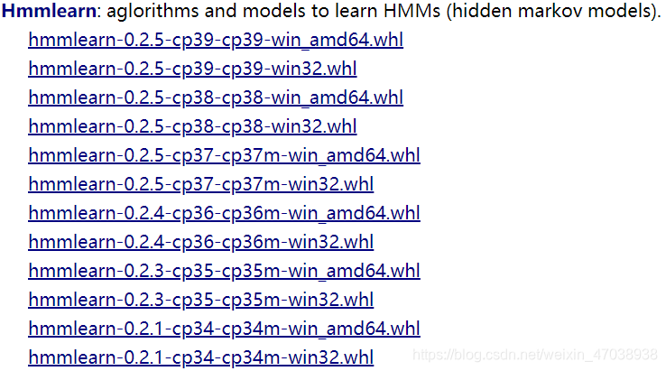 Web 5No Module Named Hmmlearn MaliciousSoftware CSDN