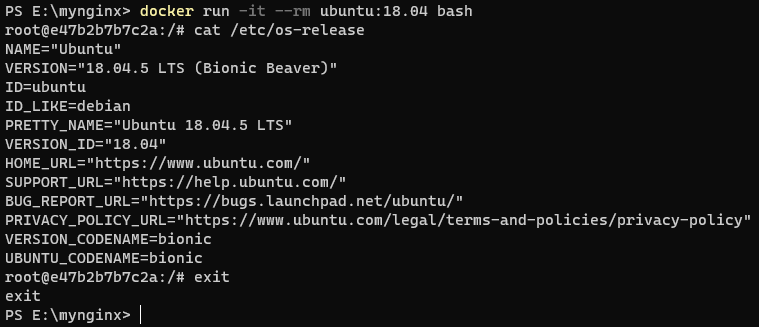datawhaletl24 docker task02 容器与镜像