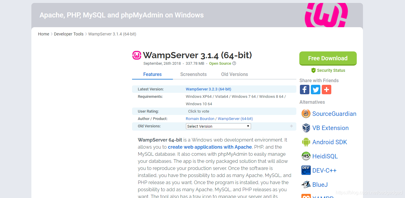 wampserver各版本下载_wampserver3.04下载-CSDN博客