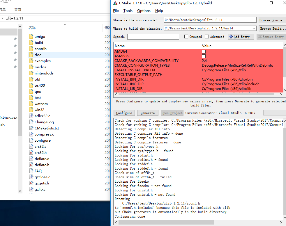 C++windows Zlib编译(zlib-1.2.11)_windows C++ Zlib-CSDN博客