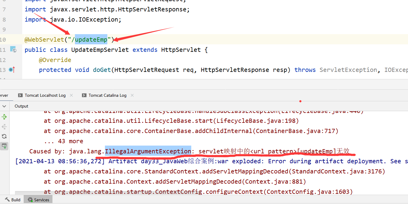 java.lang.IllegalArgumentException Timestamp format must be yyyymmdd