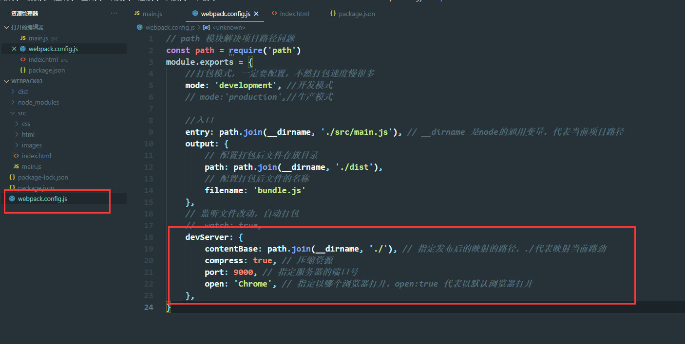 webpack-dev-server的安装使用_visual studio code webpack-dev-server版本查看-CSDN博客