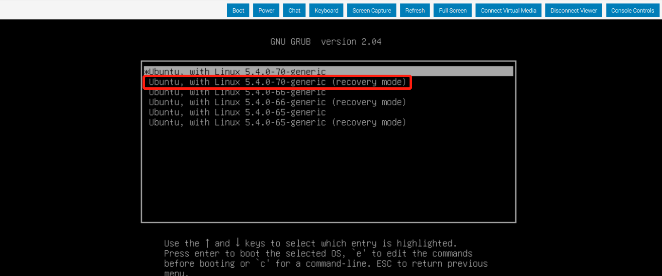 ubuntu 进入 recovery mode_ubuntu recovery modeCSDN博客
