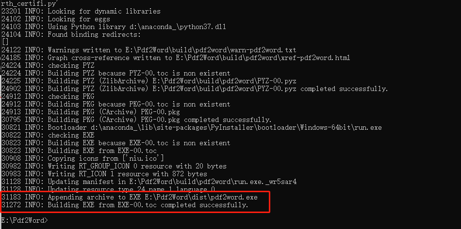 Use the Pyinstaller package Python program for Exe executable ...