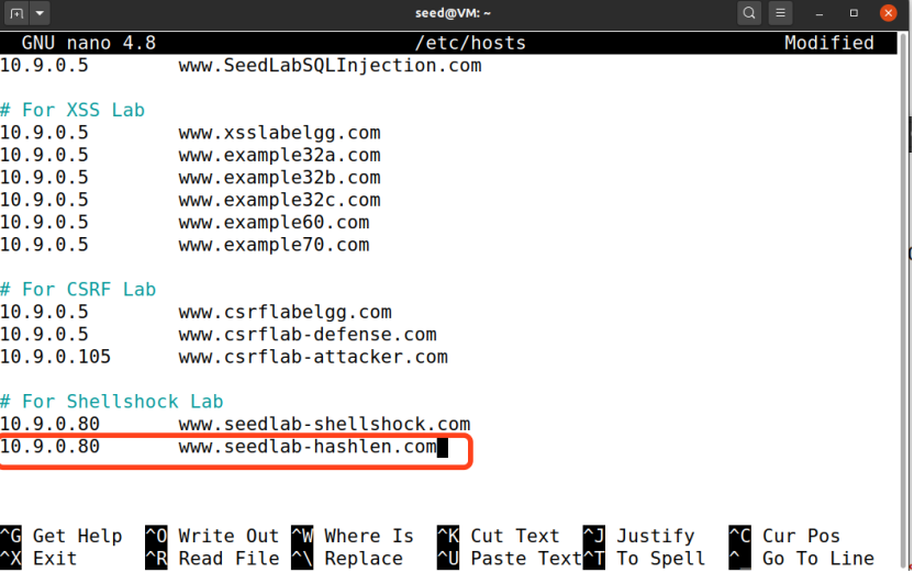 SEEDLAB2.0Hash Length Extension Attack Lab