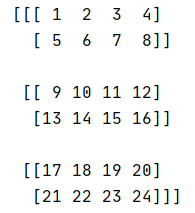 三维2*4矩阵