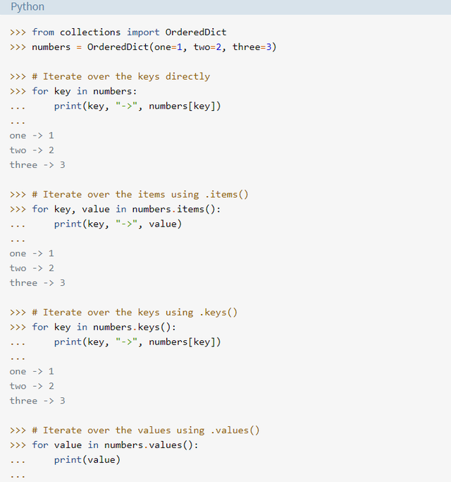 OrderedDict与dict_ordereddict和dict-CSDN博客