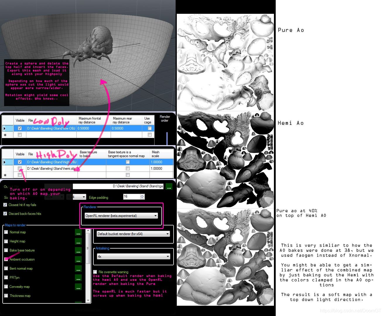 xNormal - AO烘培技巧_xnormal bake ao-CSDN博客