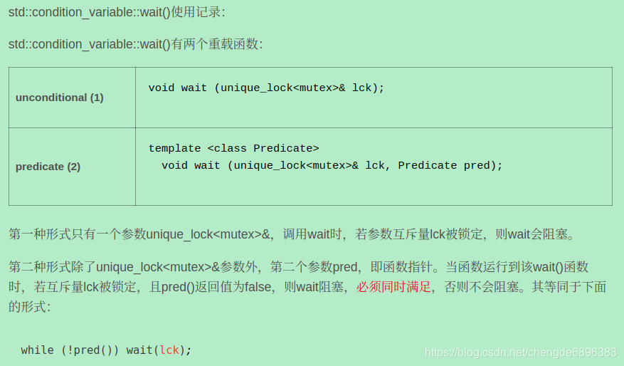 C++11 并发指南五(std::condition_variable 详解)-CSDN博客