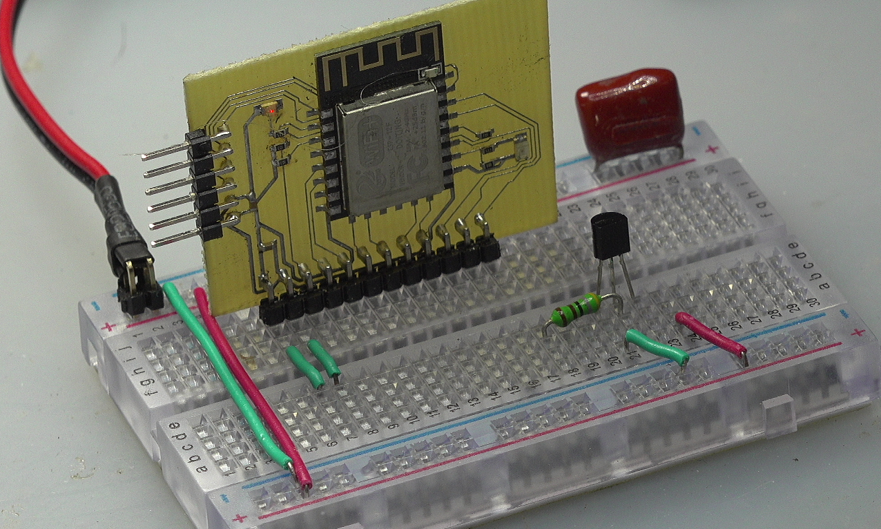 ▲ 测试ESP-12F热点接入