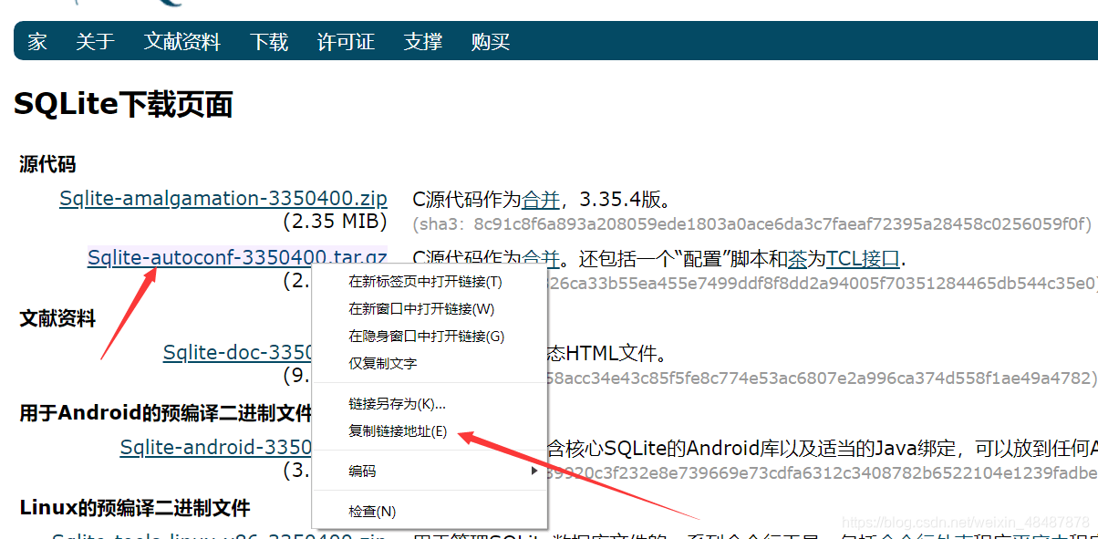Linux下下载和安装SQlite3及简单使用_sqlite3linux版本官网下载-CSDN博客