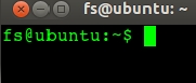 在fs : /home/fs 可以使用 "~" 表示当前用户的家目录 这里插入图片描述