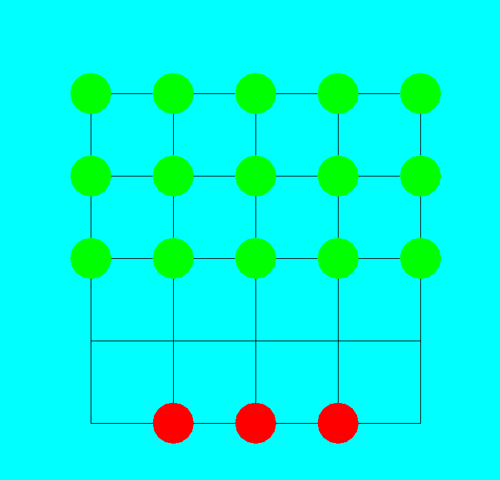 狼吃羊棋图示图片