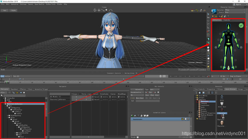 基于惯性动捕的动画应用解决方案 Motionbuilder篇 Virdync001的博客 Csdn博客