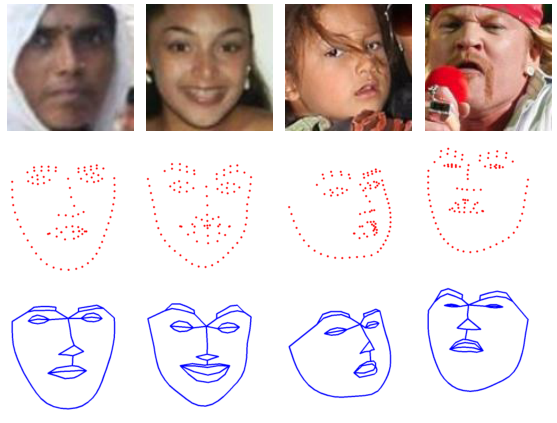 Facial Landmark Extraction and Facial Graph