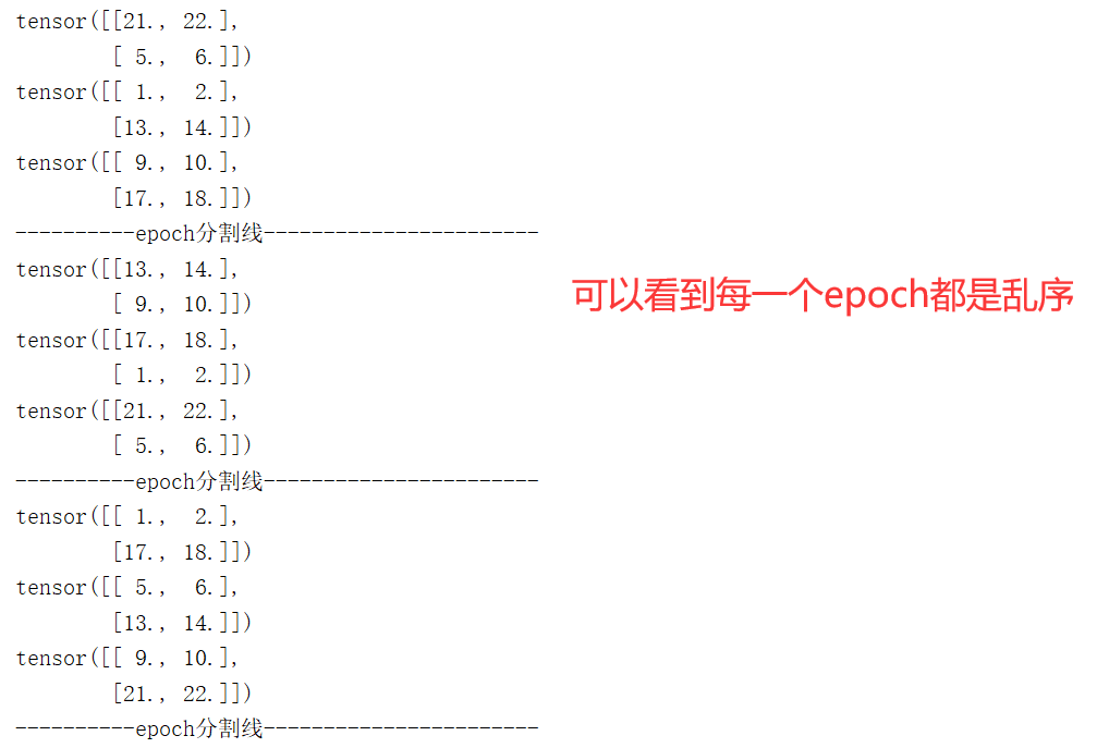 pytorch 的 dataloader中的shuffer与随机种子