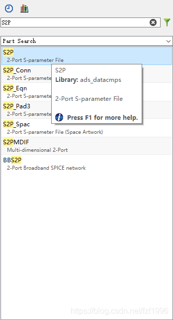 手把手教你2019ADS软件导入S2P文件测试_ads导入s2p文件仿真s参数-CSDN博客