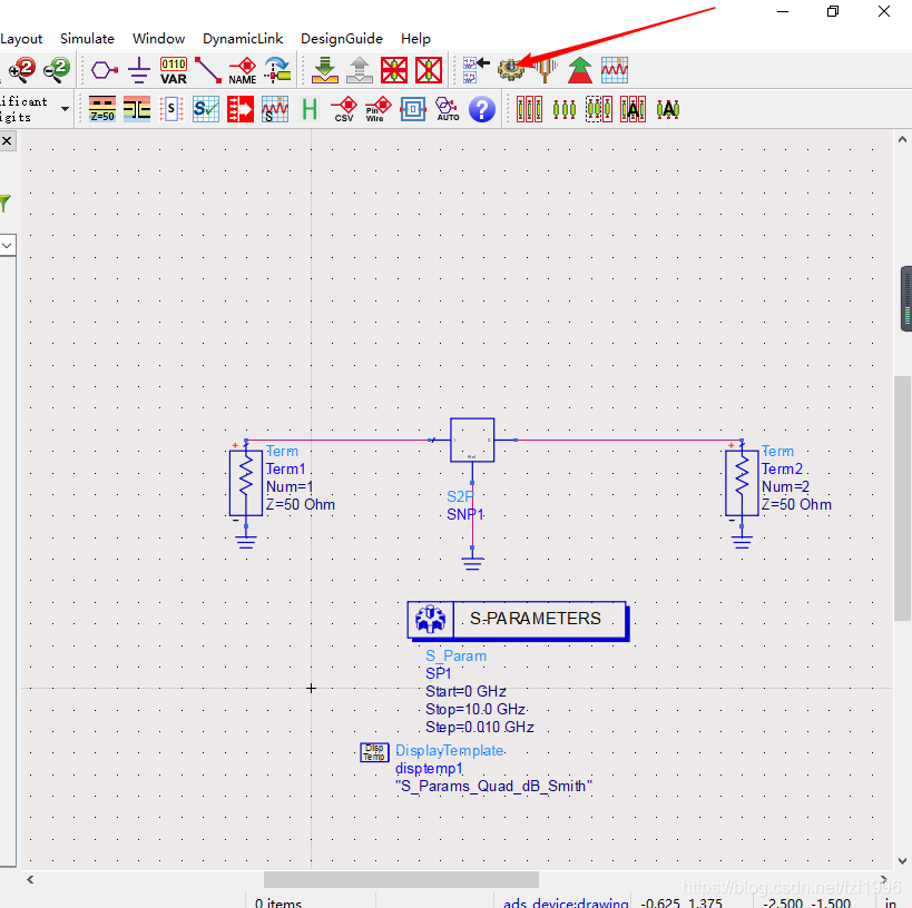 手把手教你2019ADS软件导入S2P文件测试_ads导入s2p文件仿真s参数-CSDN博客