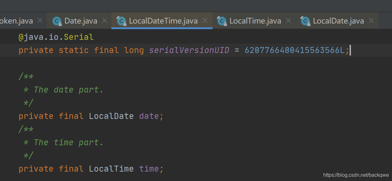 LocalDateTime部分源码