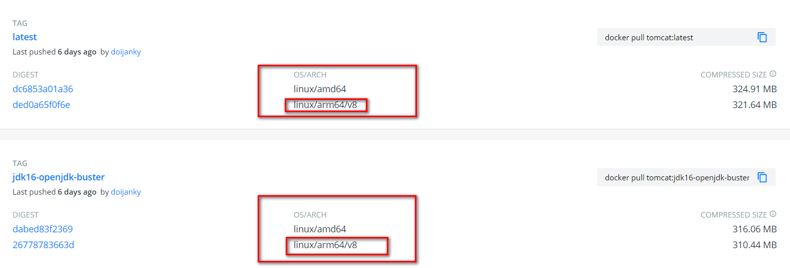 CentOS7.6 + docker 拉取镜像报错no matching manifest for linux/arm64/v8 in the manifest list entries