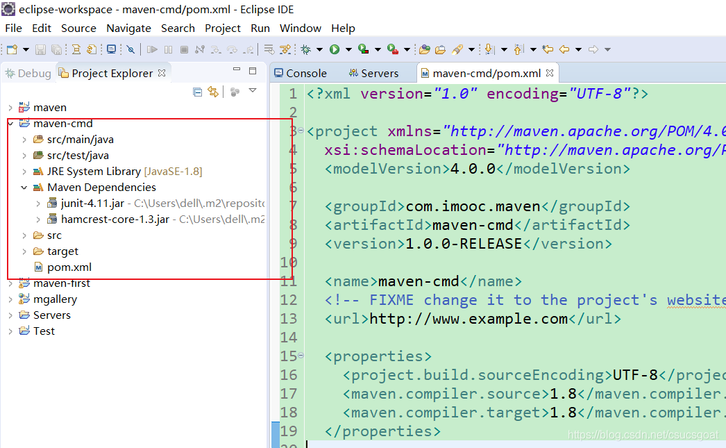 Maven九:Maven的常用命令(底层:mvn archetypegenerate;mvn compile;mvn test;mvn