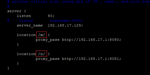 Install nginx under CentOS7, reverse proxy - Programmer Sought