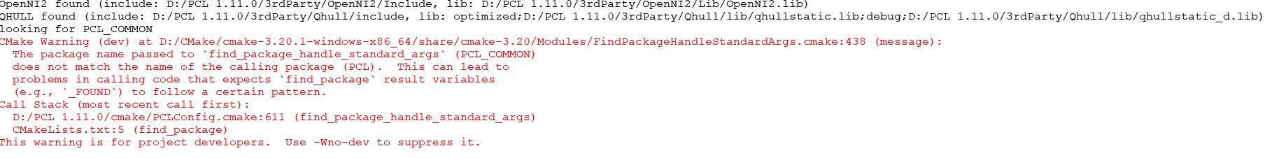 Windows10 VS2019下使用CMake3.20.1打开PCL1.11.0程序