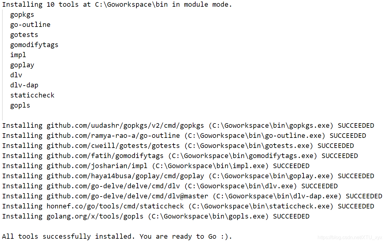 关于vs code 配置 Golang时下载go tools 时失败的解决方法_gotools下载-CSDN博客