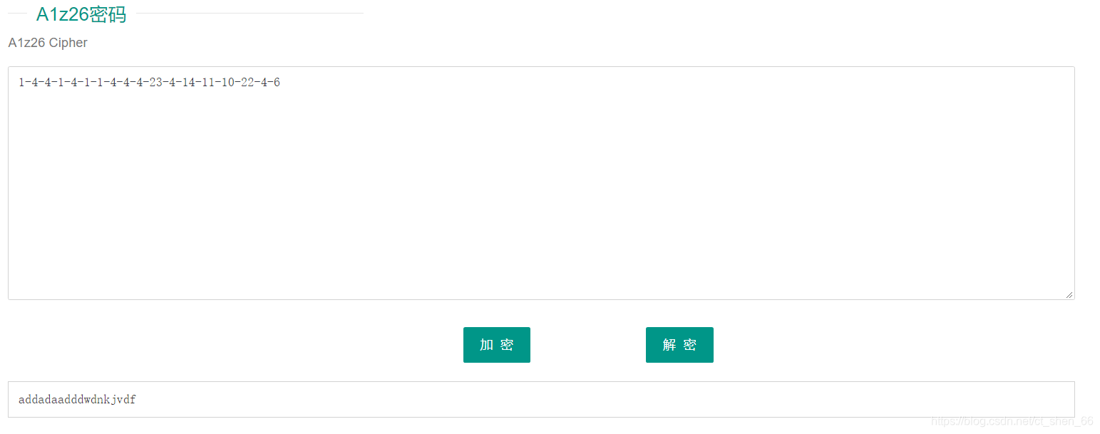 CTF-A1Z26密码_a1z26密码是什么-CSDN博客