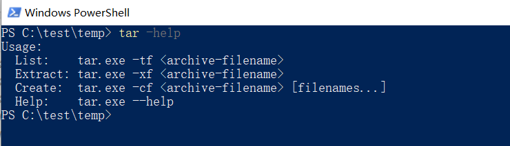 windows系统生成tar_window shell tar-CSDN博客