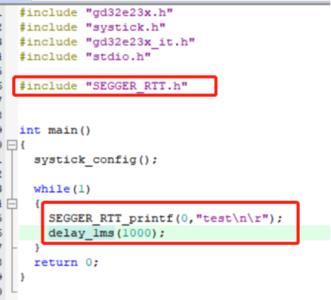 GD32 笔记 02：如何使用 J-Link RTT 调试功能_j-link rtt risc-v-CSDN博客