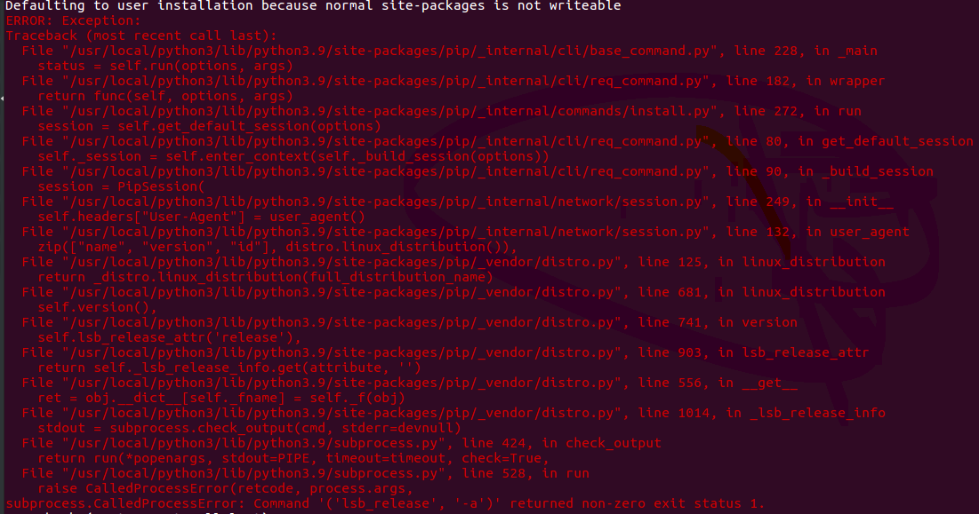 ubuntu成功安装高版本python,使用其他命令出现subprocess.CalledProcessError错误_subprocess ...