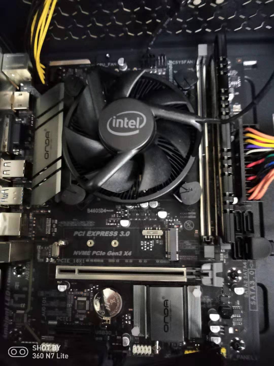 昂达主板(onda)b460sd4 装机无说明书装机说明_昂达b460sd4接口图