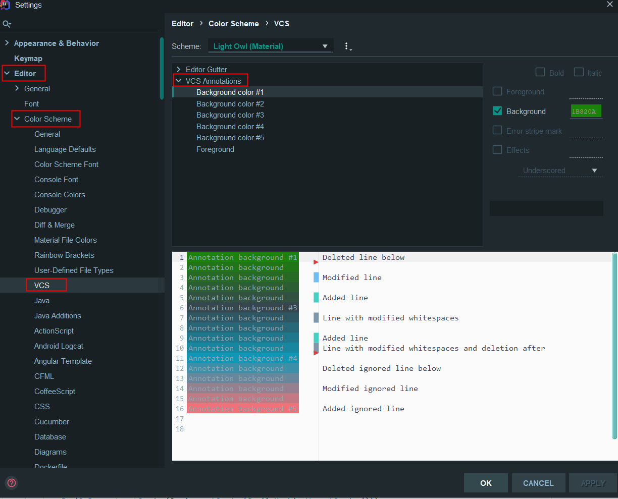 Idea Git Annotations 背景颜色修改 Zx1323的博客 Csdn博客