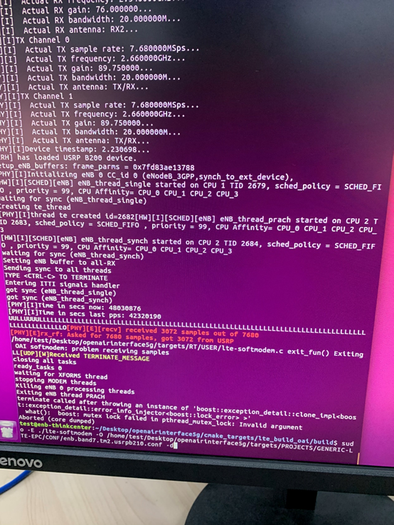 [OAI] OAI eNB + OAI UE installation Programmer Sought