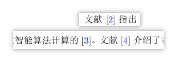 BibTex编译后的第二次LaTex编译