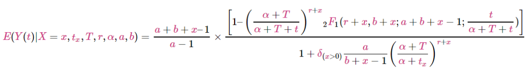 用户增长 - BG/NBD概率模型预测用户生命周期LTV(二)