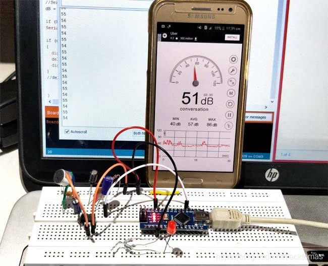 使用麦克风和Arduino测量以dB为单位的声音/噪声水平_lm386 计算分贝值-CSDN博客