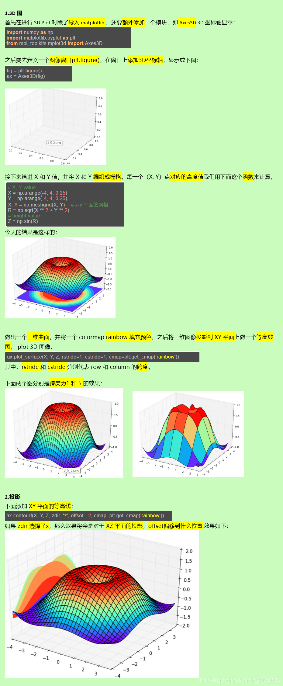 3.5 Matplotlib 3D 数据_matplotlib3.5 3d图-CSDN博客