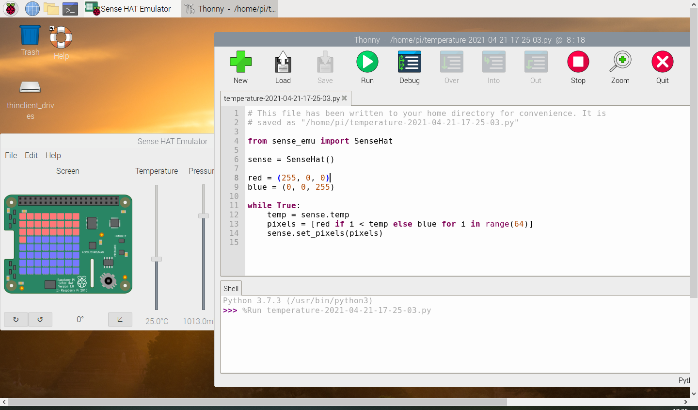Sense Hat Emulator(Sense Hat)安装与使用~-CSDN博客