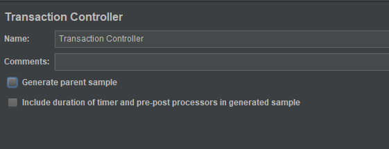 JMeter Logic Controller Transaction Controller - Programmer Sought