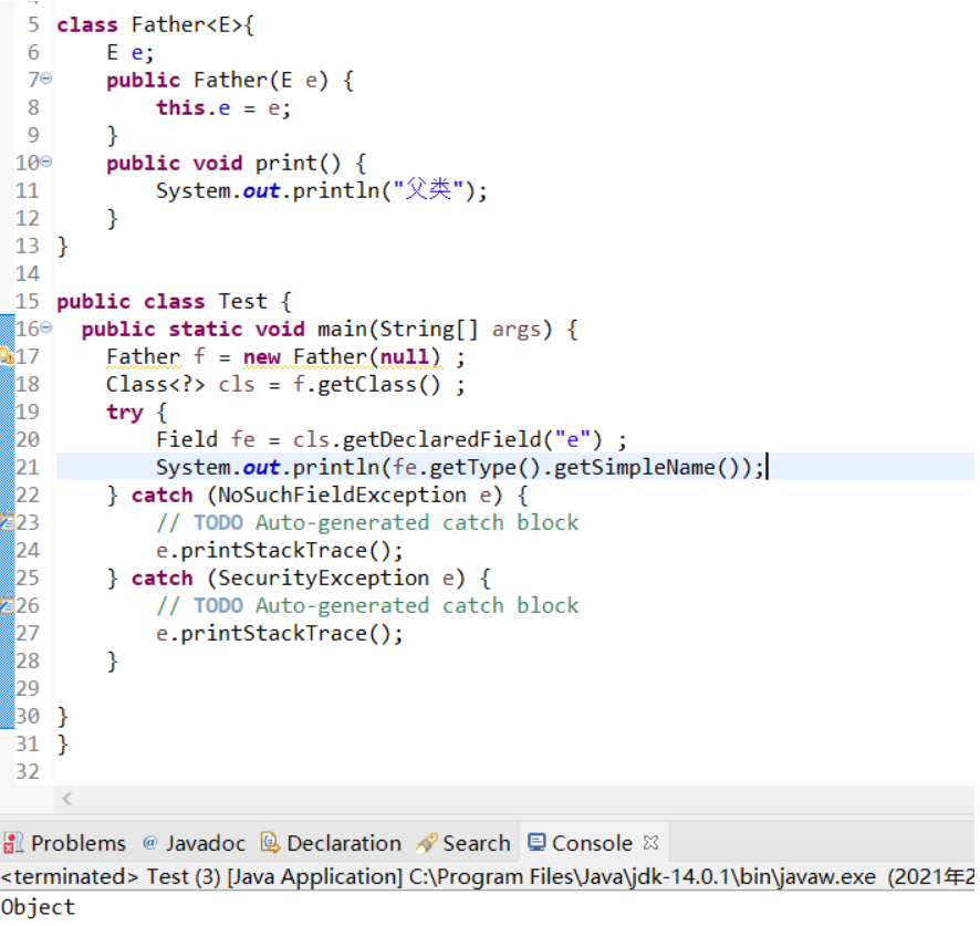 Java中泛型问题 Class＜T＞ ? ＜T＞T泛型擦除等问题_java class .class 无法访问形参化类型的类对象-CSDN博客