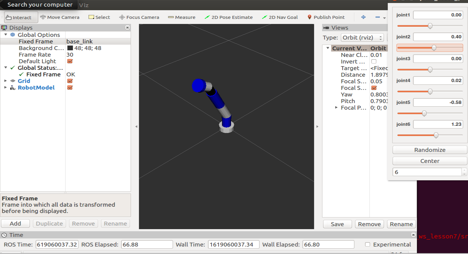 从零开始建立机械臂URDF模型_c# urdf模型-CSDN博客
