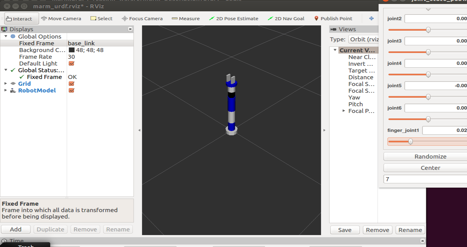 从零开始建立机械臂URDF模型_c# urdf模型-CSDN博客
