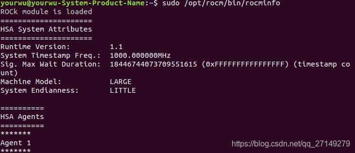 Ubuntu 18.04.5 LTS安装ROCm_linux 安装rocm-CSDN博客