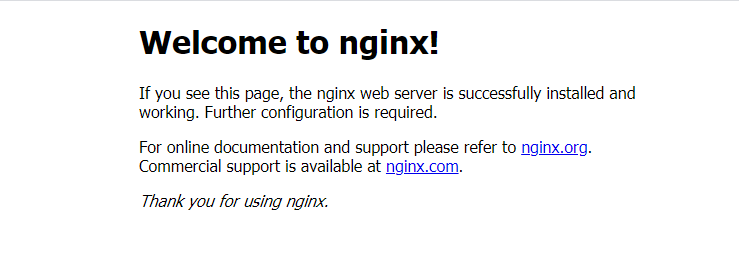 nginx首页