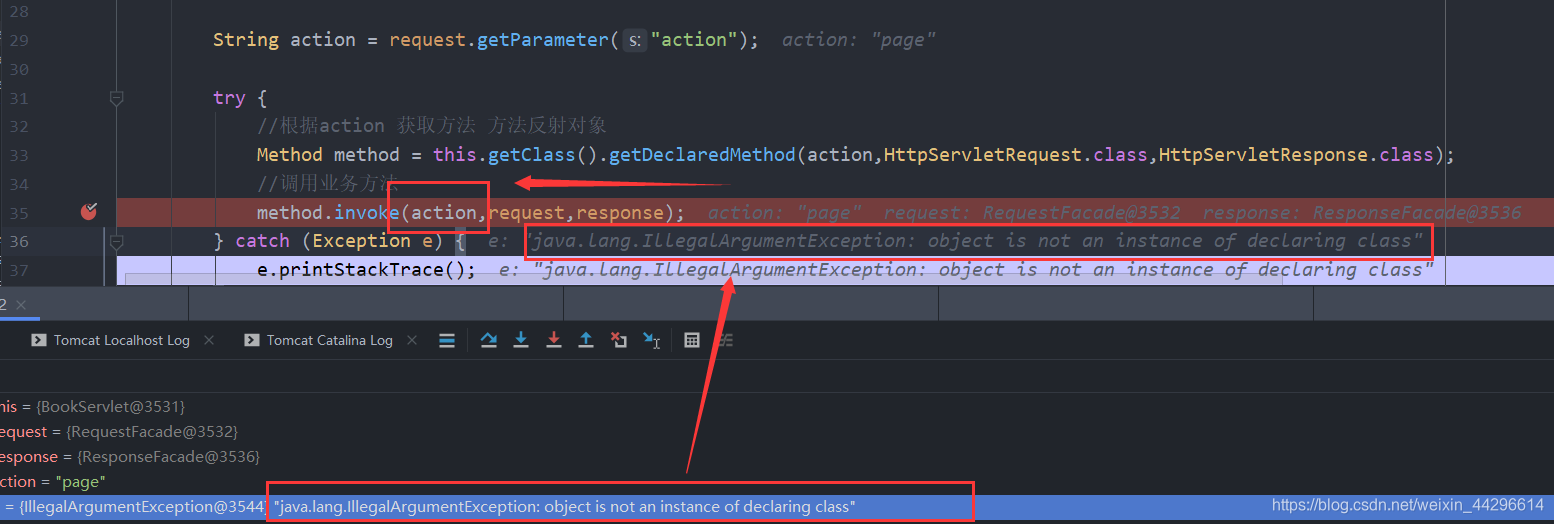 Java反射报错: object is not an instance of declaring class_jeecg object is ...